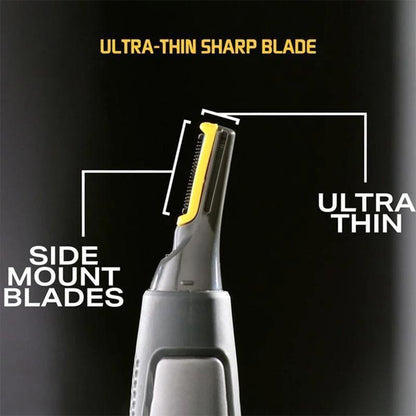 Compact Gentle Beard Trimmer for Nose and Eyebrows