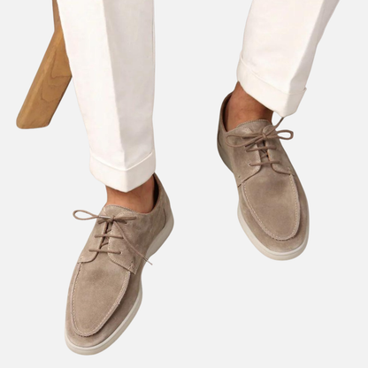 Men's Suede Loafers - Casual Boat Shoes