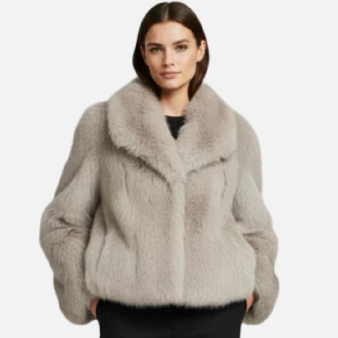 Women's Fur Crop Jacket