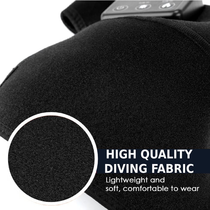 Heated Knee Wrap Massager with Vibration Therapy
