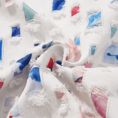 Alessandro | Denim Frayed Shirt