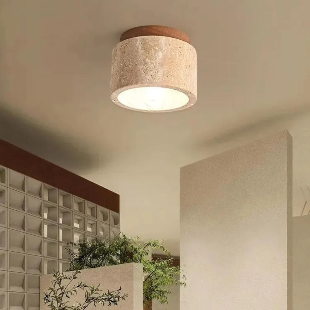 Simple Japanese Style Ceiling Lamp