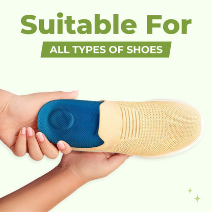 Soft Arch Support Shoe Insoles for All Day Comfort