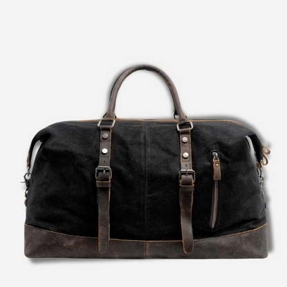 Rustic Cotton Duffel Backpack