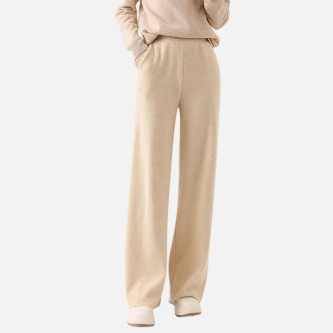 Rosalie | Women's Wide Leg Knit Lounge Pants
