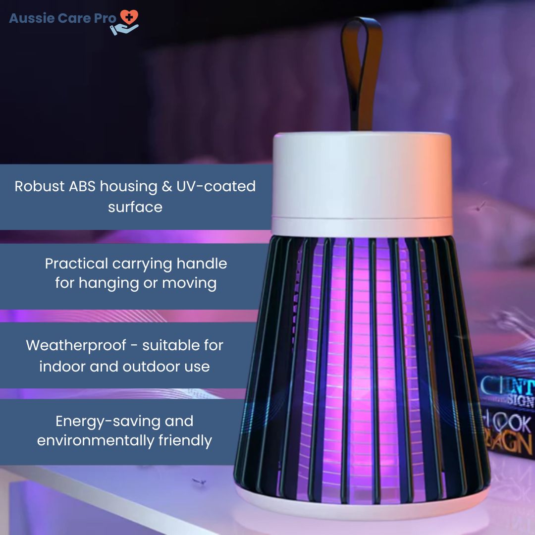 Compact Bug Zapper - Rechargeable USB Insect Killer