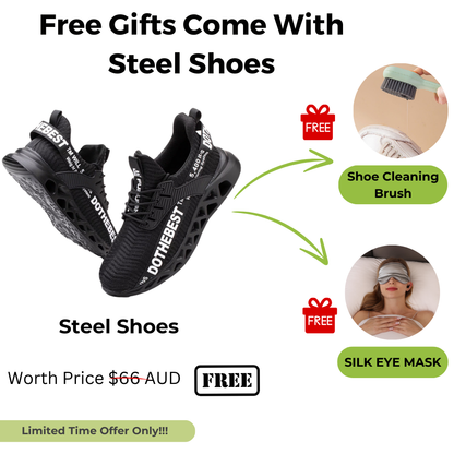Lightweight Ventilated Safety Work Shoes