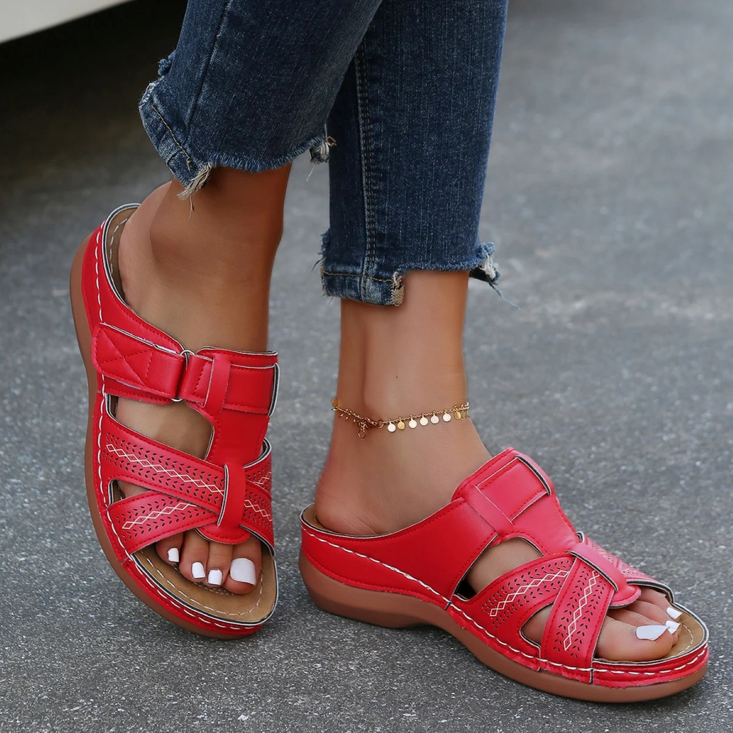 Fiorella | Orthopedic Sandals-3