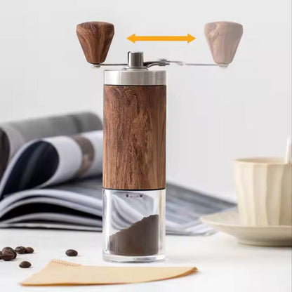 Traditional Wooden Manual Coffee Grinder