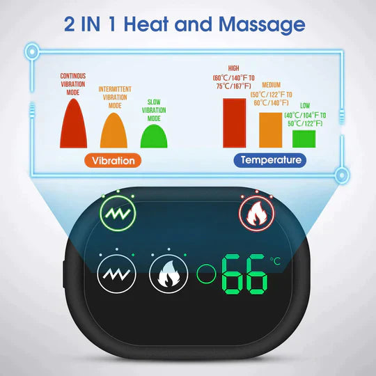 Warm Shoulder Support Massager Wrap