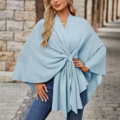 Stylish Women's Wrap Poncho