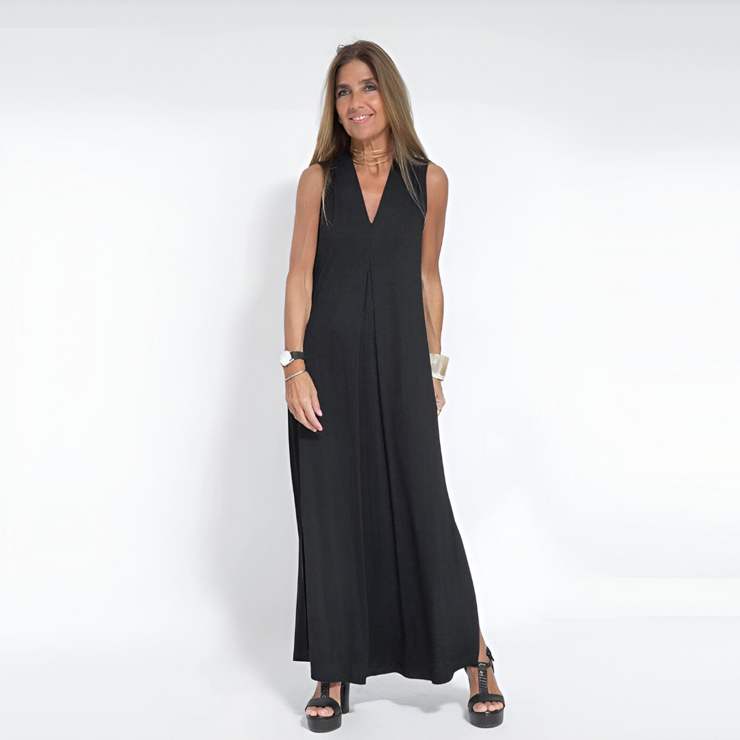 Stylish Women's Sundress with Free Shawl - Luxivelle
