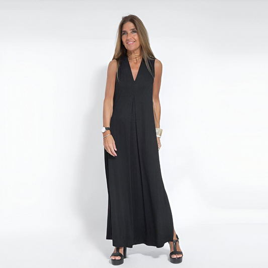 Stylish Women's Sundress with Free Shawl - Luxivelle