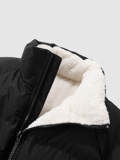 Warm Padded Men's Puffer Coat