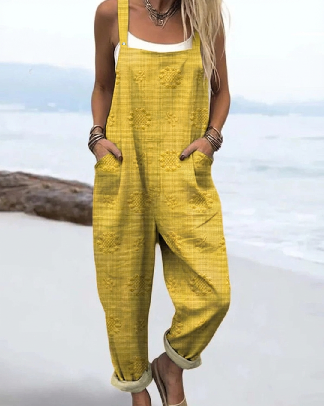 Bright Floral Women's Jumpsuit