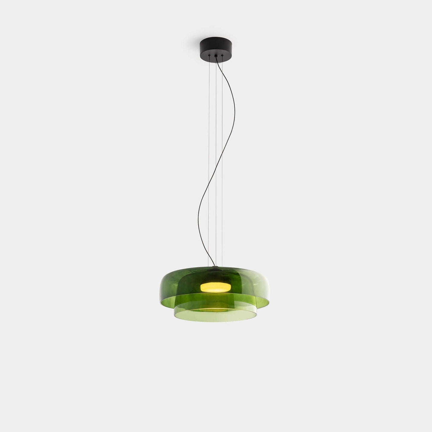 Elegant Clear Hanging Light Fixture