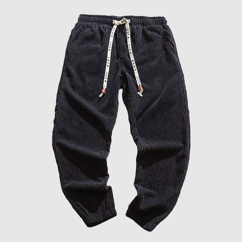 Comfortable Men's Straight Leg Corduroy Pants