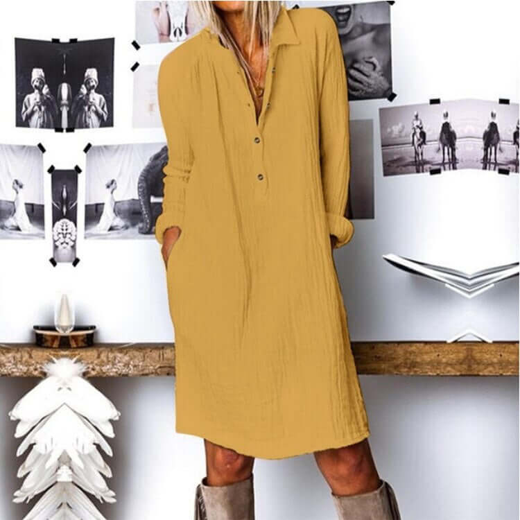 Lightweight Natural Summer Dress