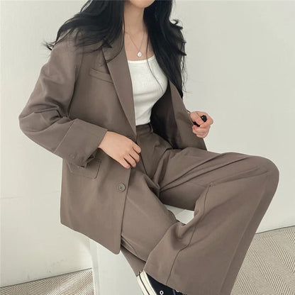Ladies' Suit Jacket and Trousers Outfit