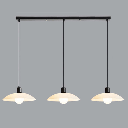 Sleek Clear Glass Hanging Light Fixture