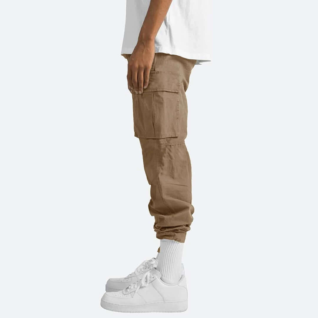 Relaxed Fit Cargo Pants with Extra Pockets
