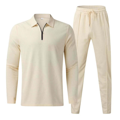 Casual Mens Sports Pants Shirt Set