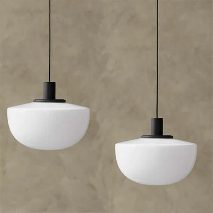 Round Clear Hanging Light