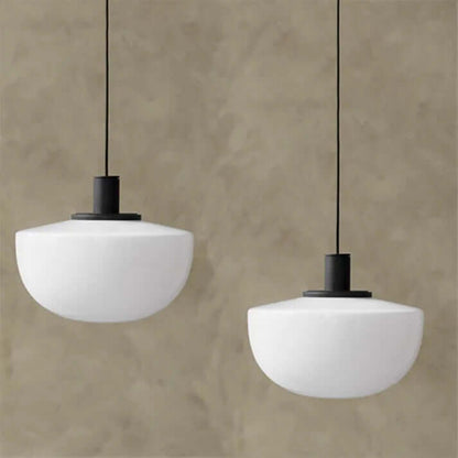 Round Clear Hanging Light