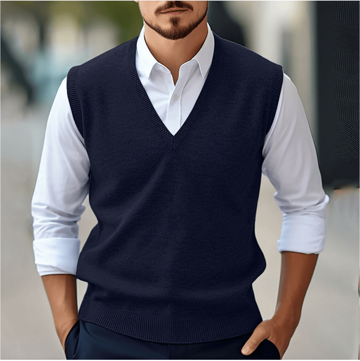 Tank Top Crew Neck Jumper