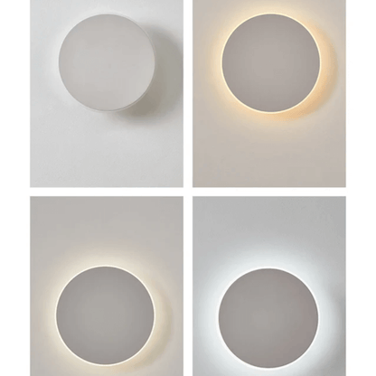 Circular Stainless Steel Outside Security Lamp