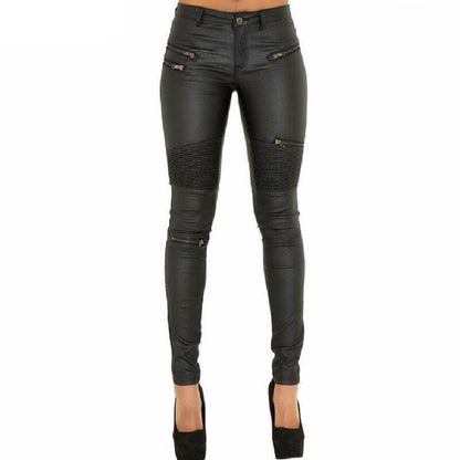 Ladies Synthetic Slim Fit Jeans - Luxivelle