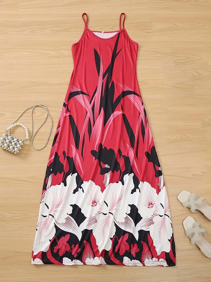 Pretty Summer Sundress with Thin Straps