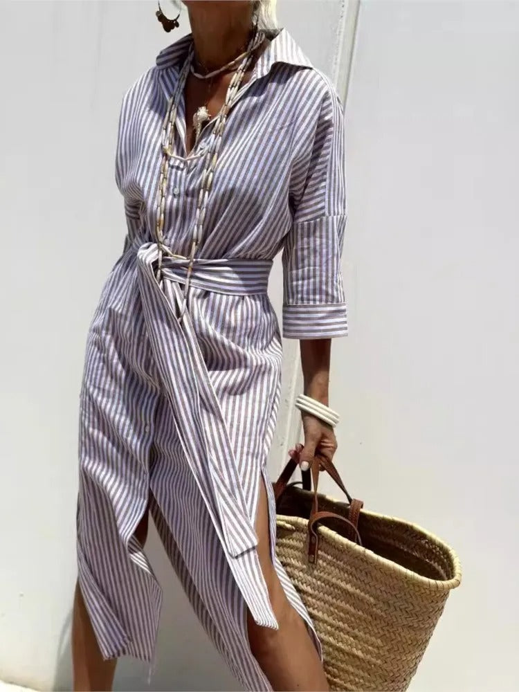 Chic Summer Stripe Sundress