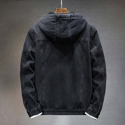 Warm Mens Cozy Faux Leather Jacket