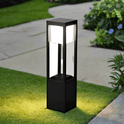 Large Solar Powered Garden Lamp Outdoor LED Light