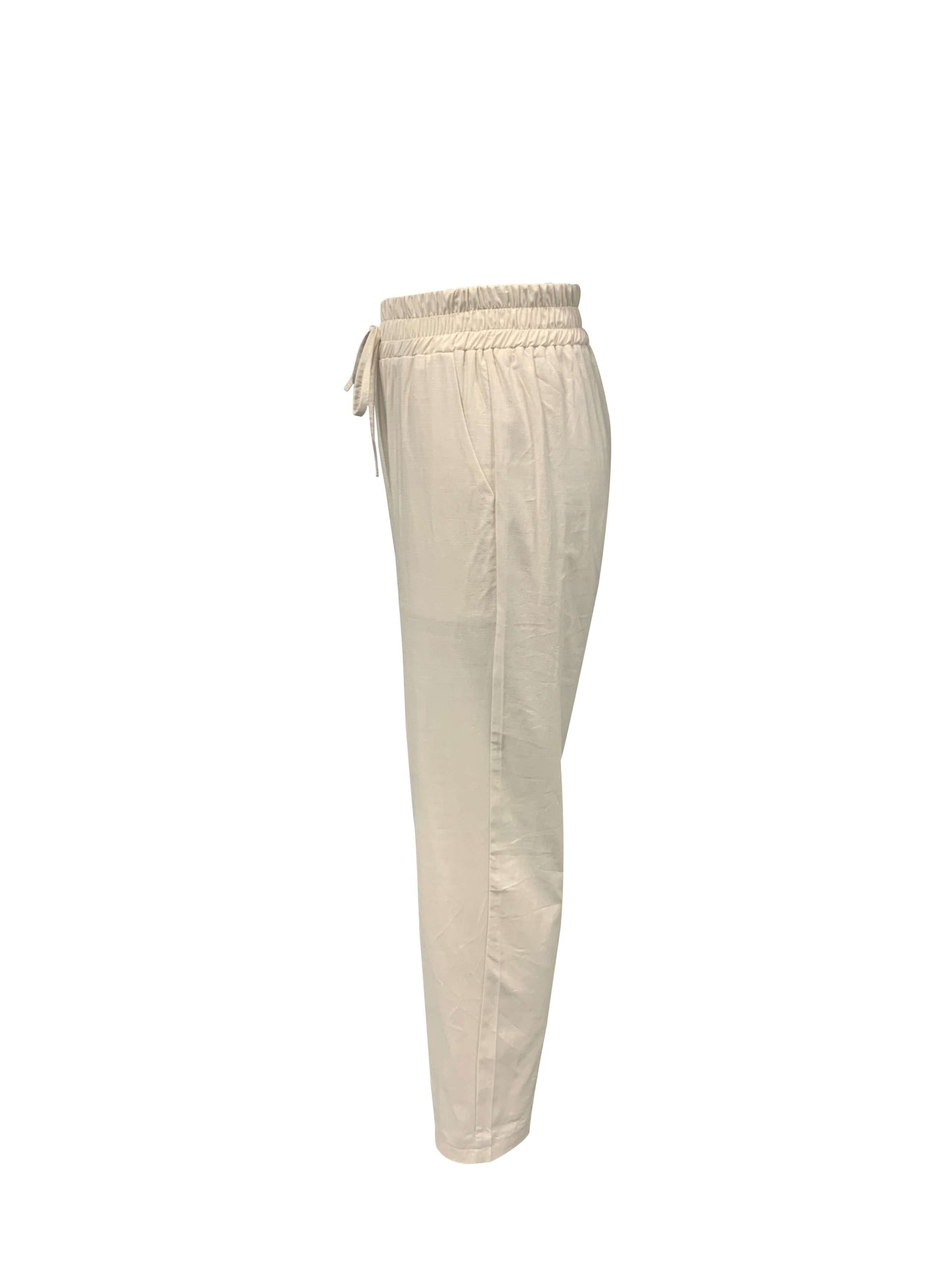 Comfortable Women's Cotton Sweatpants with Elastic Waist