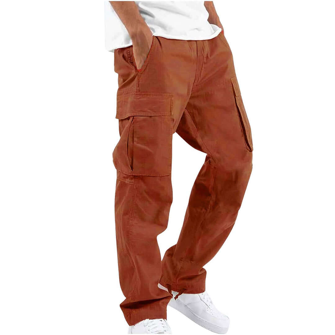 Relaxed Fit Cargo Pants with Extra Pockets