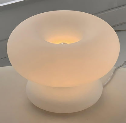 Stylish Metal Base Round Desk Lamp