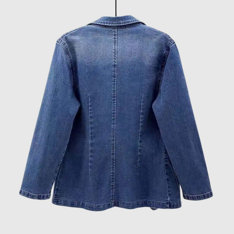 Relaxed Fit Casual Women's Denim Jacket