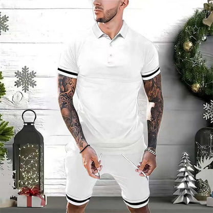 Relaxed Fit Summer Clothing Set for Men