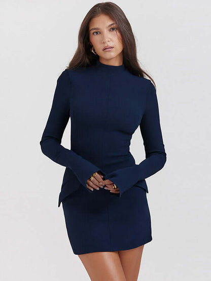 Ladies' Crew Neck Knit Dress