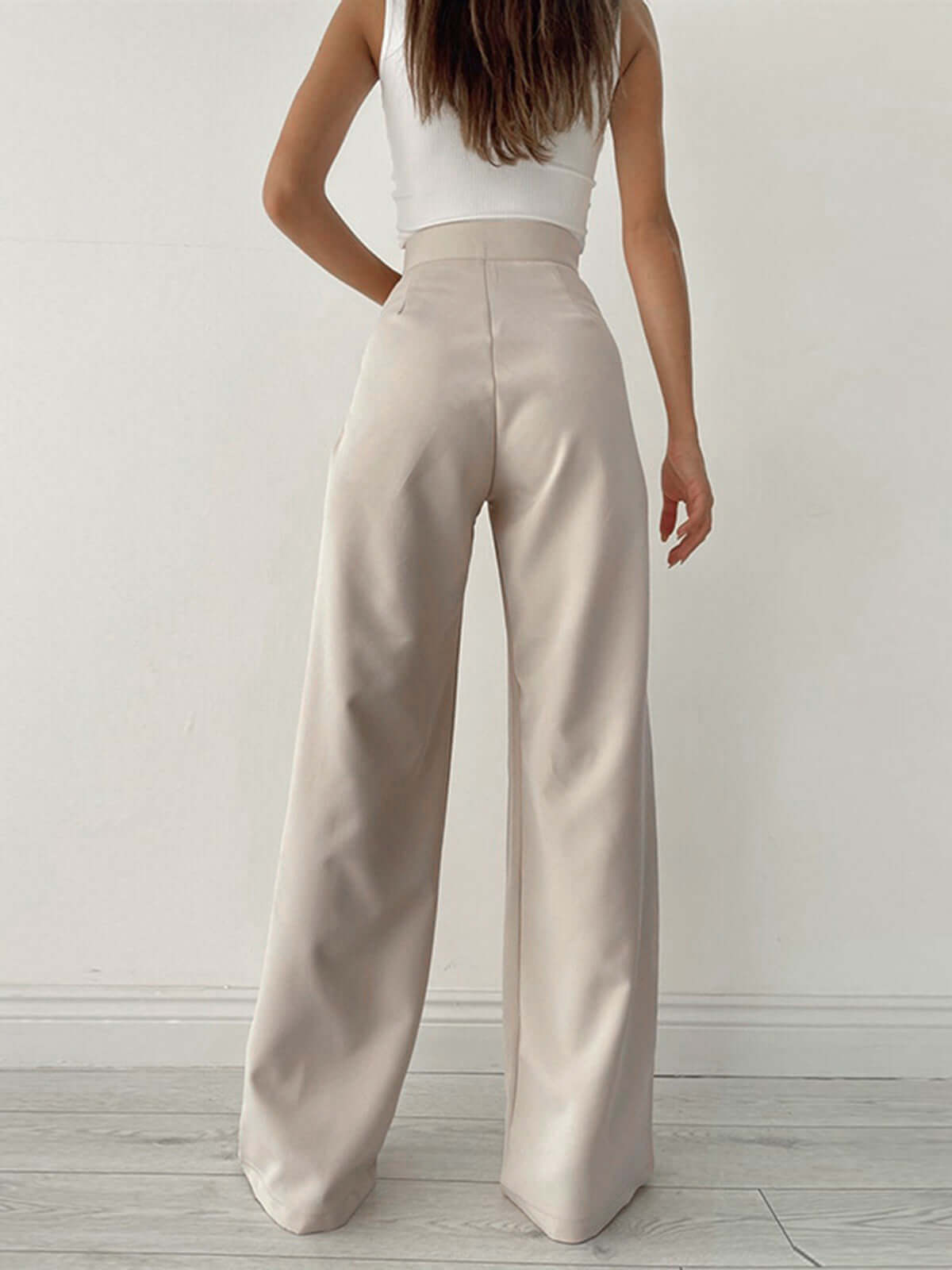 Comfortable Loose Fit High Waisted Palazzo Pants