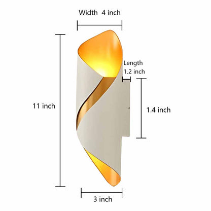 Weatherproof LED Outside Wall Light Aluminum Fixtures