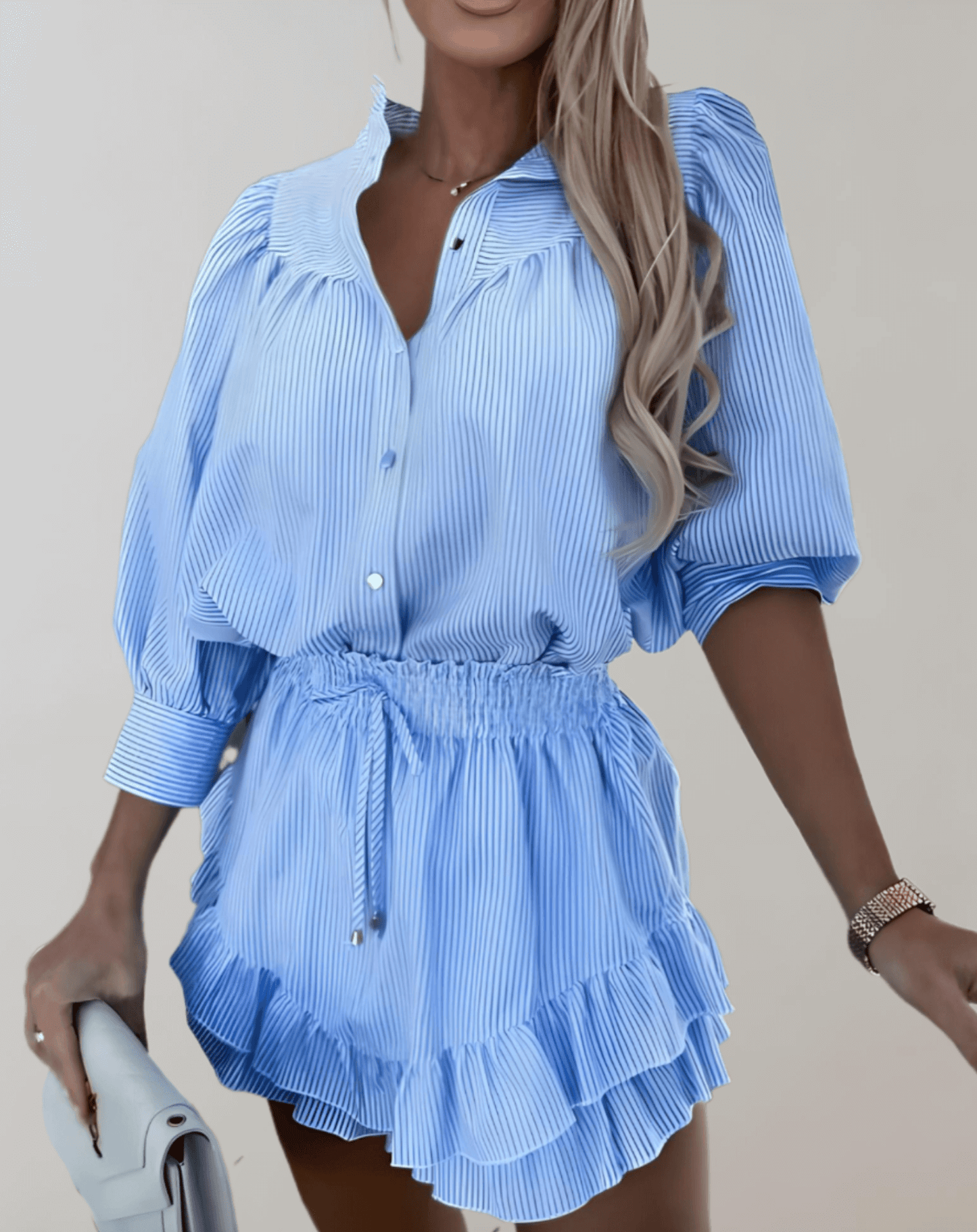 Relaxed Fit Two Piece Women's Suit