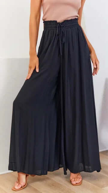 Comfortable Women's Elastic Waist Pants