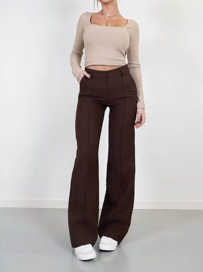 Comfortable Women's Loose Fit High Waist Pants