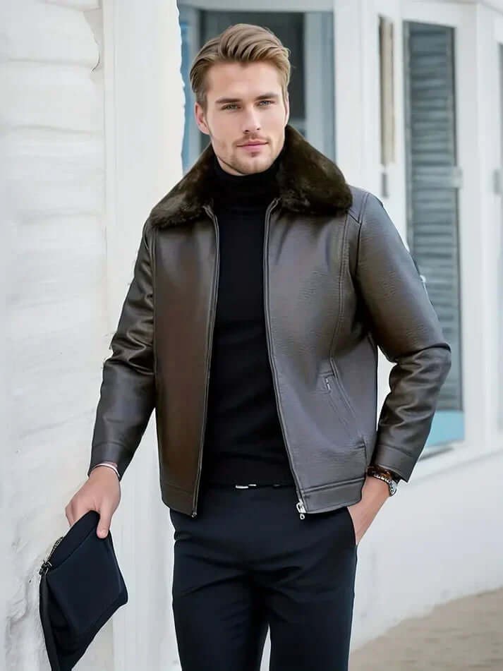 Classic Dark Winter Coat - Luxivelle