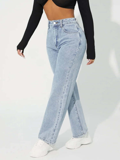 Classic Fit High Rise Women's Jeans