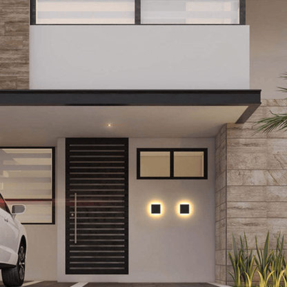 Contemporary LED Exterior Wall Light
