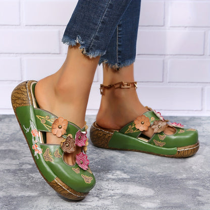 Comfortable Slip Resistant Wedge Sandals
